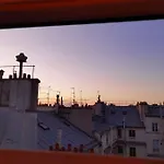 Top Roof View Studio With Elevator 1Mn St Germain